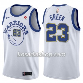 Dres Golden State Warriors Draymond Green 23 Nike 2017-18 Hardwood Classics Bijela Swingman
